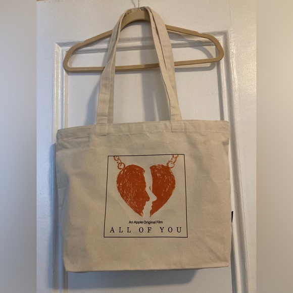 Brett Goldstein “All Of You” Movie Promo Canvas Tote Bag Apple TV New Rare - Picture 1 of 7